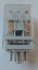 2 X INDUSTRIAL RELAY 60.2 24VDC 2NO+2NC 250V 10A  - Picture 1 of 4