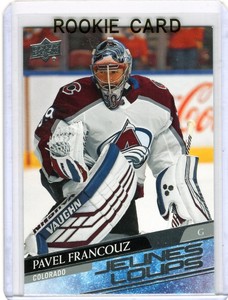 2020-21 Upper Deck Young Guns French Pavel Francouz #249 Rookie RC