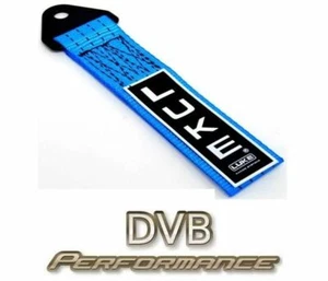 LUKE Tow Strap Rope Towing Eye Pull Hook Track Car - Blue #1 Seller - Picture 1 of 1