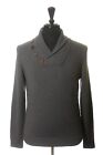 Hugo Boss Grey Shawl Collar Sweater 26853