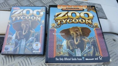 PC CD ROM Zoo Tycoon + Strategy Guide Bundle tolles Spiel in sehr gutem Zustand  - Bild 1 von 4
