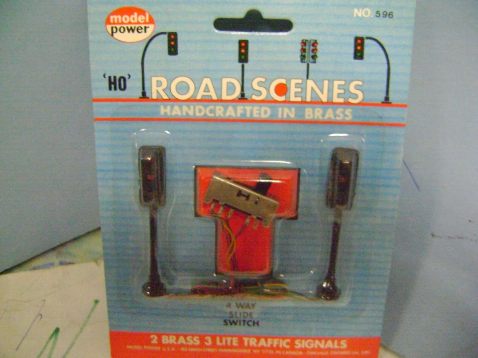 MODEL POWER SEMAFORI Stradali TRAFFIC SIGNALS HO N 596 OVP - Immagine 1 di 1