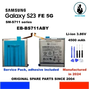 BATERIA GENUINA SAMSUNG EB-BS711ABY GALAXY S23 FE 5G 4500mAh SM-S711 SERIE OEM - Photo 1 sur 11