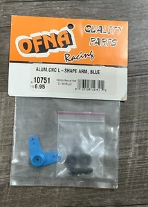 OFNA 10751 ALUMINIO CNC FORMA L BRAZO AZUL RADIOCONTROL PIEZA DE COCHE RARO CAMIÓN NUEVO - Imagen 1 de 1