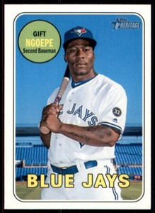 2018 Topps Heritage #579 Gift Ngoepe
