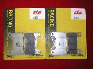 SBS 806DC  Racing Dual Carbon Front Brake Pads Suits Kawasaki ZX-10 R 2008-2015 - Picture 1 of 1