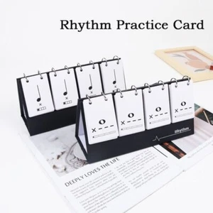 Reusable Rhythm Practice Card Portable Note Training Card - Photo 1/10