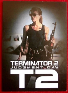 TERMINATOR 2 - JUDGMENT DAY - T2 - Promo Card B2 - Sarah Connor - Unstoppable - Picture 1 of 2