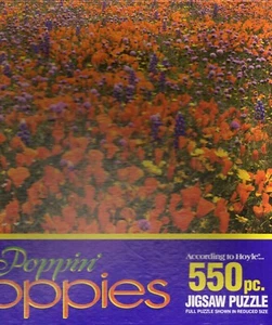 Poppin Poppies 550 Piece Puzzle - Picture 1 of 1