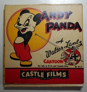 ANDY PANDA MOUSE TRAPPERS 8mm FILM #472 w/ OG BOX-CASTLE FILMS-FREE USA SHIP - Picture 1 of 5