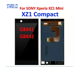 OEM Black For Sony Xperia XZ1 Compact G8441 LCD Display Touch Screen Digitizer - Picture 1 of 3