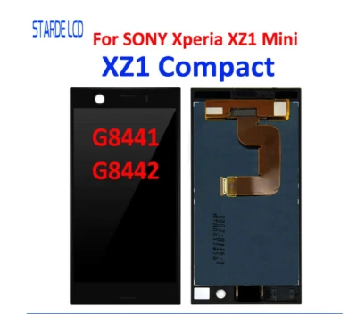Digitalizador de pantalla táctil con pantalla LCD compacto G8441 OEM negro para Sony Xperia XZ1 Foto 1 de 3