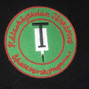 Patch Hälsohögskolan Jönköping - 3 pollici x 3 pollici - Foto 1 di 2