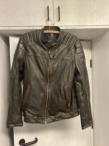 Lederjacke Mustang Herren braun, gr M - Bild 1 von 5