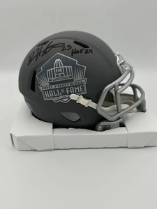 Minicasco de pizarra firmado por Devin Hester certificado de autenticidad Holo Chicago Bears Legend - Imagen 1 de 1