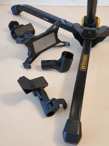 HERCULES TRANSFORMER Microphone Stand, custom bundle 2 mic + tablet holders NICE - Picture 1 of 9