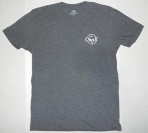 O'NEILL Patch Grey T-Shirt The First Name in The Water Since 1952 Tee New - Picture 1 of 2