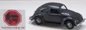 HO 1:87 Busch # 89131 - Volkswagen Beetle 1951 - gris oscuro - Imagen 1 de 1