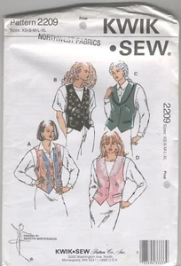 Kwik Sew 2209 Misses Unterhemden Größe XS-XL UNGESCHNITTEN FF - Bild 1 von 1