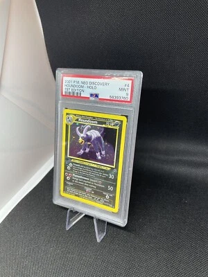 2001 Neo Discovery Houndoom Holo 1st Edition Beauty Psa 9 - Image 1 of 3