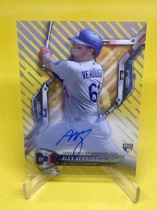 ALEX VERDUGO 2018 Topps High Tek AUTO Rookie RC #HT-AV - Picture 1 of 2