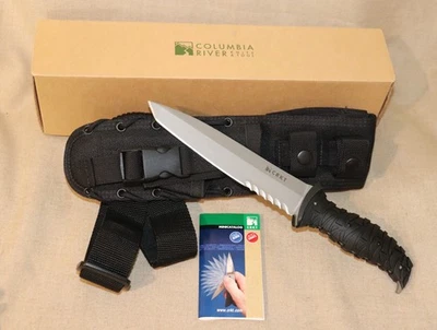 Тактический нож танто с фиксированным лезвием CRKT 2017 Ultima с ножнами и коробкой 6,75 дюйма - Изображение 1 из 4