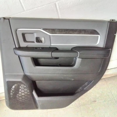2021 DODGE RAM3500 Passenger Right Side Rear Trim Panel Black Gray TRIM V9X8 OEM - Image 1 of 4