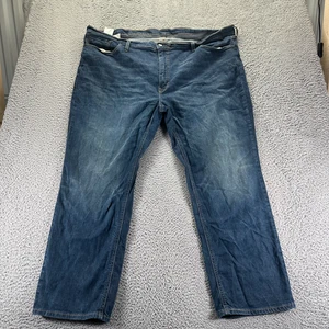 Levi's 541 Jeans Men 32x32 Blue Denim Cotton Straight Leg Stretch Workwear Faded - Picture 1 of 10