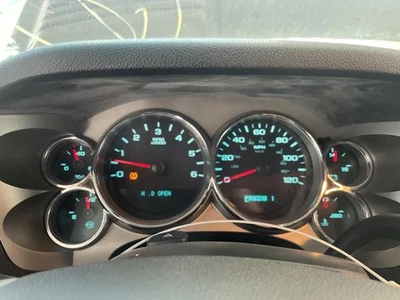 Used Speedometer Gauge fits: 2009 Chevrolet Silverado 2500 pickup cluster MPH US - Image 1 of 4