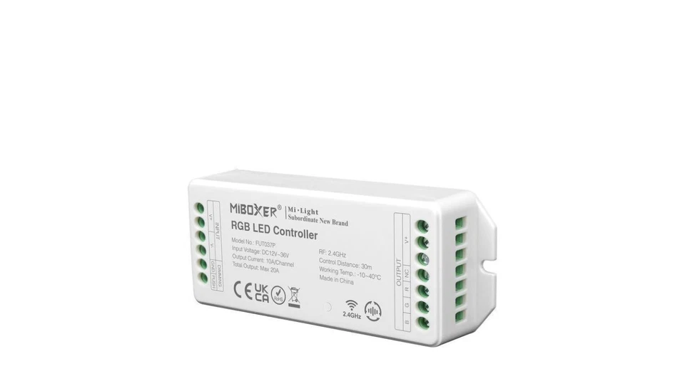 Kontroler led RGB strefowy 20A 240W 12V RF 2,4ghz MI-Light FUT037p - Image 1 of 1