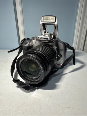 Cámara digital Canon EOS Rebel XSi SLR con lente y batería - Probada funcionando Foto 1 de 4