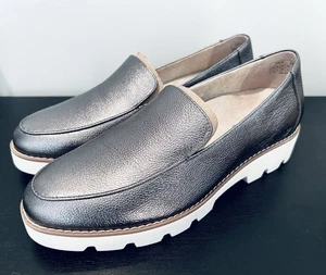 NWOB Vionic Women's Kensley Loafers 7.5 Pewter/Silver - Picture 1 of 11
