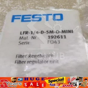 New LFR-1/4-D-5M-O-MINI Festo 192611 Filter pressure reducing valve - Picture 1 of 5