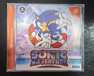 BOX AND MANUAL ONLY Sonic Adventure SEGA Dreamcast JP Japan - Picture 1 of 3