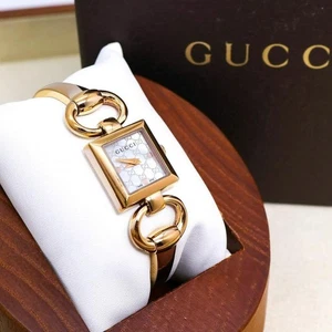 GUCCI watch YA120519 White Pearl Tornavoni GUCCI,12035 - Picture 1 of 10