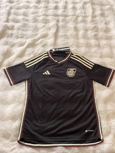 Adidas 2023 Jamaika Away Fußball Trikot Reggae Jungen (HT7131) Jugend Medium Away - Bild 1 von 10