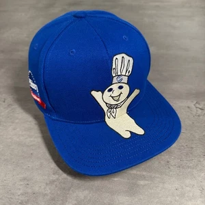 Mitchell Ness Supreme Pillsbury Doughboy Hat 7 1/8 Cap Rare Blue Skate FW22 - Picture 1 of 7