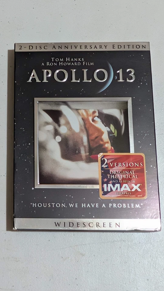Apollo 13 (DVD, 1995, PG) Tom Hanks, Bill Paxton, Kevin Bacon - Image 1 of 1