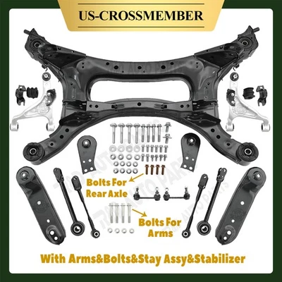 2007- 2012 New Rear Sub K-Frame Crossmember Suspension for Nissan Altima W/Arms Foto 1 de 4