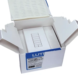 Lutron Homeworks HQWA-W6BRLN-WH Tastiera cablata SeeTouch - Bianco - NUOVO - Foto 1 di 3