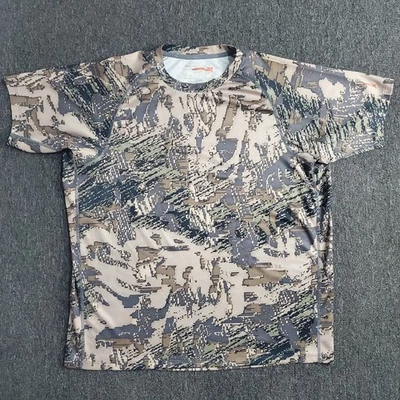 Sitka Gear Shirt Mens Sz XL Core Lightweight Short Sleeve Hunting Optifade Camo - Image 1 of 4