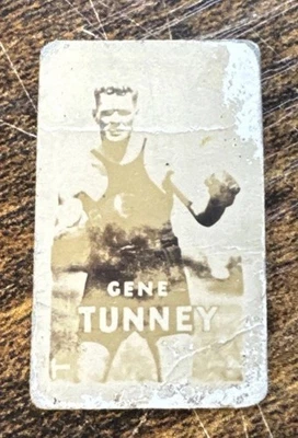 1948 Topps Magic Boxing Champions Gene Tunney #9A - Image 1 of 4
