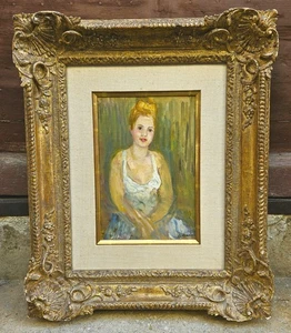 Portrait de jeune dame par Charles Camoin 1879-1965 - Imagen 1 de 13