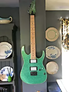 Ibanez RG421SP Green Sparkle in superb condition. Plays as it should wowser! - Picture 1 of 8