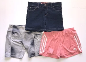 Girl’s XL 14-16 Shorts Lot Of 3 Multicolor - Adidas, Mila Rose & Athletic Works - Picture 1 of 12