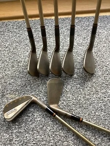 Rare Adams MB2 irons Raw forged irons, 4-PW, PGA tour issue shafts (+3i head) - Picture 1 of 9