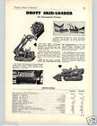 1951 PAPER AD Ładowarka do poślizgów Międzynarodowy kombajn IH Ottawa Ładowarki kubełkowe