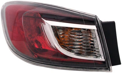 SE ADAPTA A MAZDA 3 2010-2013 4 PUERTAS CONDUCTOR CONJUNTO LUZ TRASERA IZQUIERDA TIPO ESTÁNDAR Foto 1 de 4