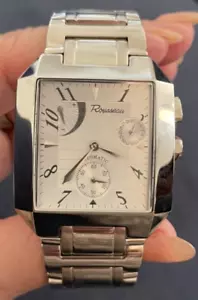Rousseau wrisstwatch automatic w/power reserve, date, seconds, skeleton back NIB - Imagen 1 de 12