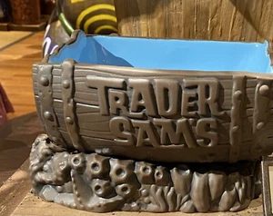 2023 Disney Parks Polynesian Resort Trader Sam’s Barrel Chip & Dip Bowl Set New - Picture 1 of 4